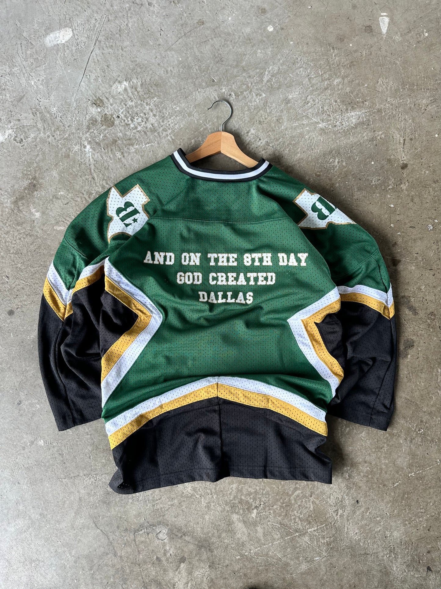 GOD CREATED DALLAS JERSEY