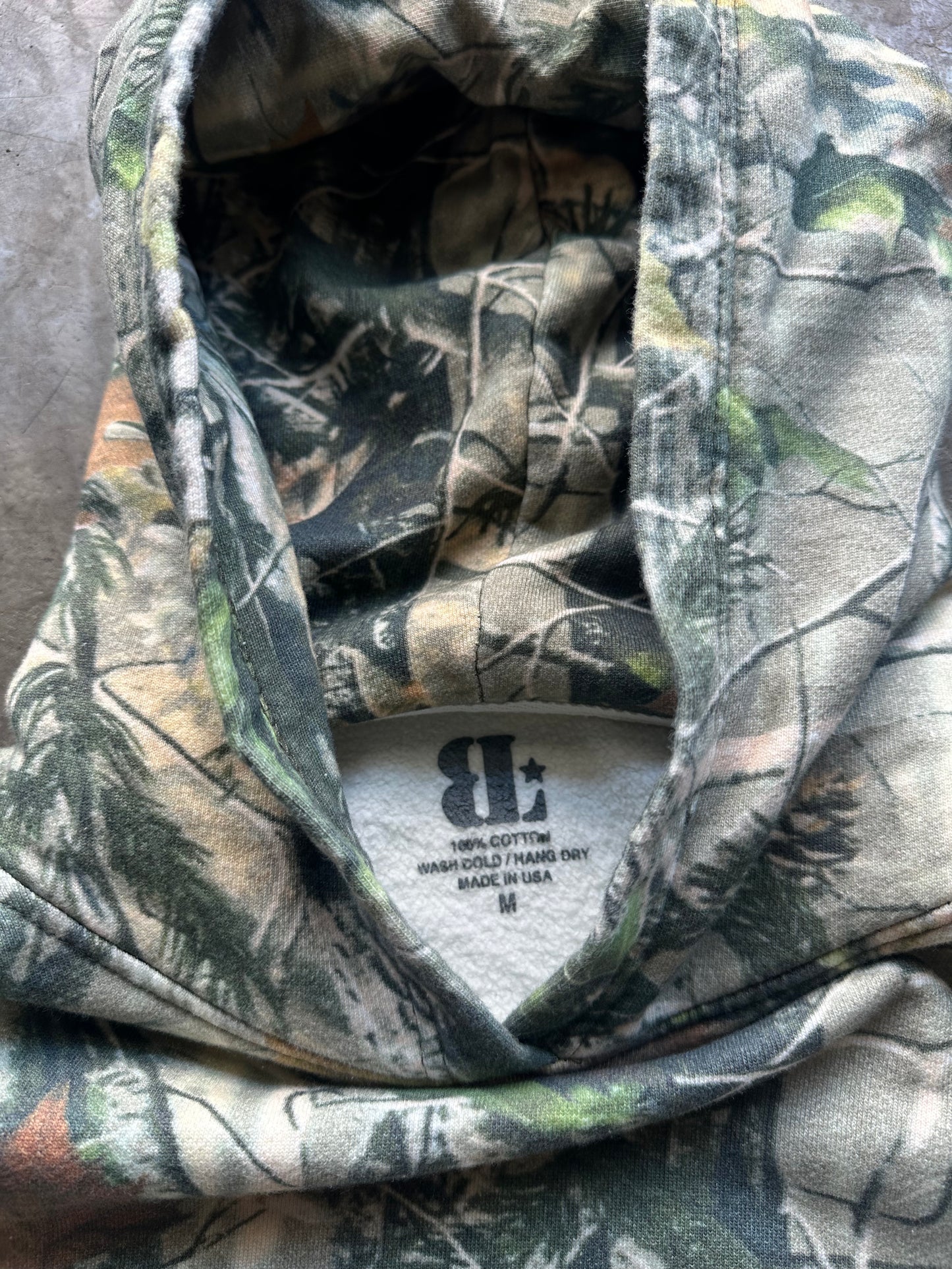 LONESTAR HILLS TREE CAMO HOODIE