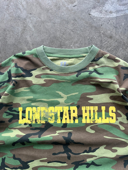 LONESTAR HILLS ARMY CAMO TEE