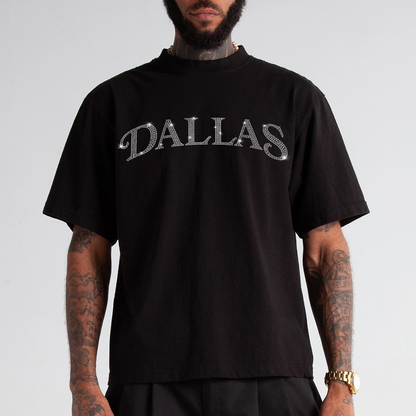 DALLAS RHINESTONE  TEE