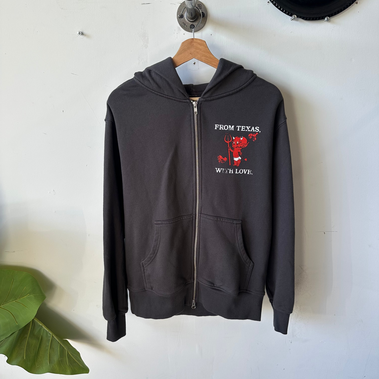 FROM TEXAS WITH LOVE FULL ZIP HOODIE